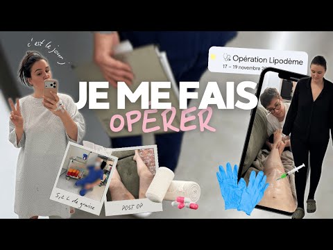 Je vous emmène à la clinique pour mon opération !