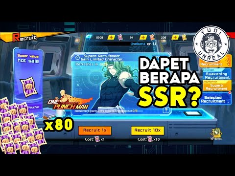 MENCOBA GACHA TIKET UNGU DI OPM THE STRONGEST!!