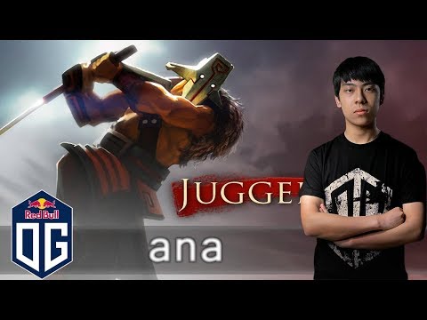 OG.ana Juggernaut Gameplay - Unranked Match - OG Dota 2.