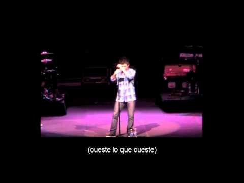 Waiting For Yesterday LIVE  (subtitled in spanish) - David Archuleta