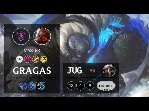 Gragas Jungle vs Sett - KR Master Patch 10.11