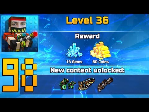 Pixel Gun 3D - Gameplay Walkthrough Part 98 - Level 36