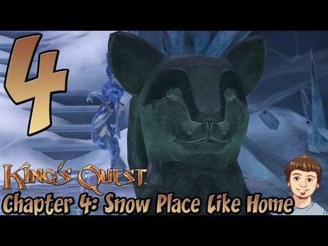 King's Quest Chapter 4: Snow Place Like Home Gameplay Walkthrough - PART 4 - The Badger Statue