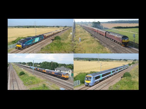 'ECML Charters, Freight & Passenger Variety', Marholm 23 07 16