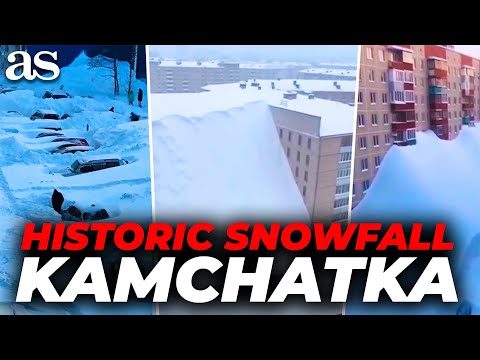 ALL THE BEST SHOCKING FOOTAGE: HISTORIC SNOWFALL in KAMCHATKA Russia