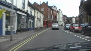 preview picture of video 'Driving Along London Road (A44), Worcester, Worcestershire, England 1st July 2009'