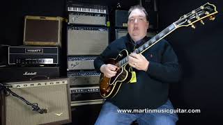 Video thumbnail for Gibson ES-275 w/ a Magnatone Twilighter at Martin Music by Martin Music