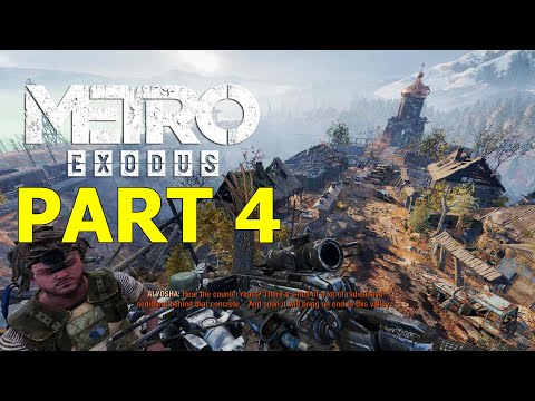 Metro Exodus Gameplay Walkthrough - Part 4 - Taiga | 1440p QHD 60FPS | 2.5k