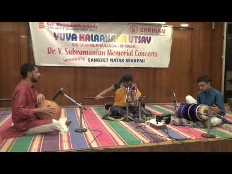 Vaddane Varu, Shanmukhapriya - Akshay Anand accompanying Apoorva Krishna — वीडियो थंबनेल