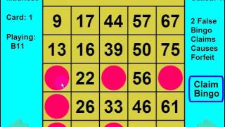 Bingo madness Frin 1100  Games free online