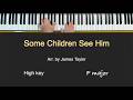 Some Children See Him - PIANO Instrumental with LYRICS