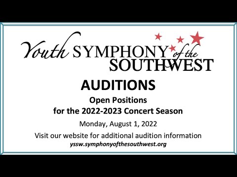YSSW Auditions Promo - Aug 2022