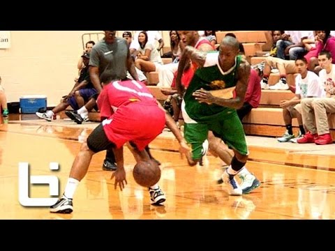 Jamal Crawford & Marcus LoVett Team Up! Most Handles In High School & The NBA!