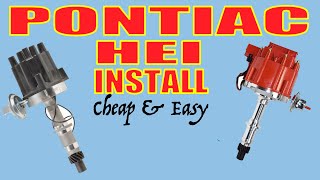 FIREBIRD FRIDAY:  How To Install HEI Pontiac Distributor From Points System - FAST & CHEAP DIY