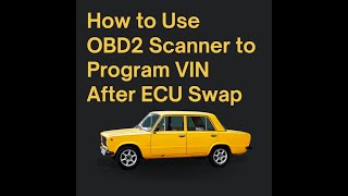 Program VIN After ECU Swap – Full Relearn Guide