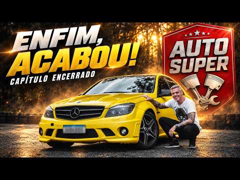Mercedes - Benz C63 o que ACONTECEU!? Mais um FIM DE CICLO DA AUTO SUPER