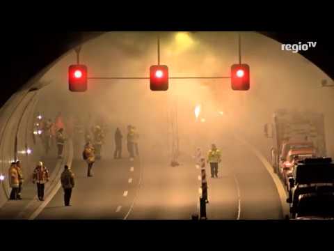 Brandrauchversuche im Engelbergtunnel | 24.11.17
