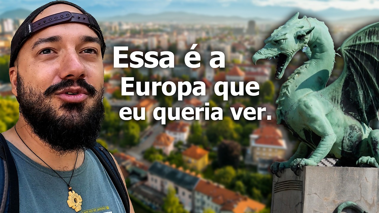 PRIMEIRAS IMPRESSÕES da ESLOVÊNIA 🇸🇮 4K