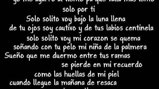 Los Delinqüentes - La niña de la palmera - LETRA