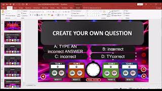 POWERPOINT TRIVIA GAME TEMPLATE - PowerPoint Game show template