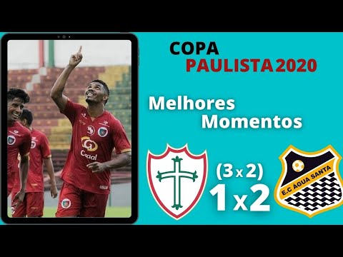 PORTUGUESA 1 (3)X(2) 2 AGUA SANTA | COPA PAULISTA 2020 | MELHORES MOMENTOS 09/12/20