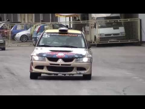 Różak Tomasz - Mitsubishi Lancer EVO VIII - SuperOES 10 Runda  Tor Kielce 18-10-2014
