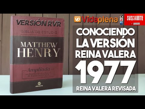 REINA VALERA REVISADA del año 1977 💙 | Conociendo la versión GEMELA de la REINA VALERA 60 🎗