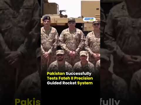 Pakistan Tests Fateh-II Precision Rocket