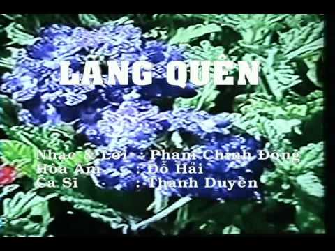 Lãng quên Sheet - Thanh Duyên