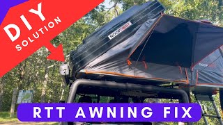 DIY Extendable Awning Mount