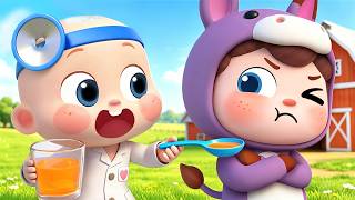 Download lagu My Donkey Got a Boo-Boo | Caring & Doctor Song for Preschoolers | BabyBus mp3