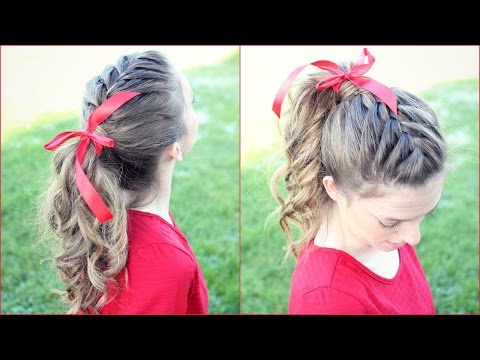 How to: French Braid  Ponytail Hair Tutorial | Braidsandstyles12 Video