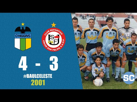 2001: O'Higgins 4 - U. San Felipe 3
