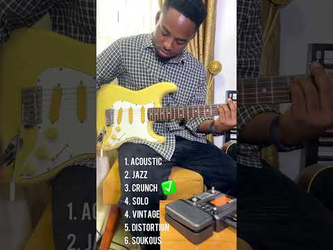 MOOER GE100 patches demo