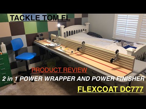 Flex Coat 2 in 1 Power Wrapper AND Finisher! PRODUCT REVIEW. DC777