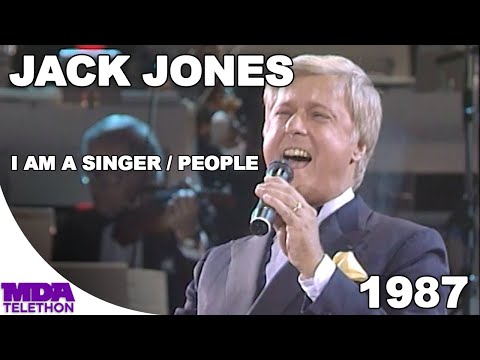 Jack Jones - I Am A Singer & People | 1987 | MDA Telethon