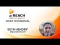 Beth Generates Amazon Traffic With PrREACH PrREACH Testimonial