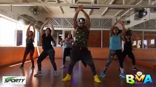 LA DIABLA ALEX  SENSATION FT . NICKY JAM. ZUMBA FITNESS CHOREO MZ GUIDO