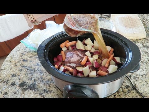 EASIEST EVER Sunday Roast Recipe! | Slow Cooker Roast