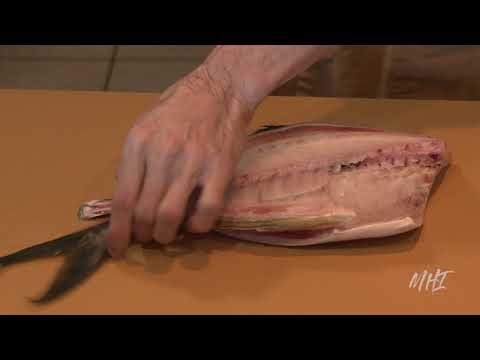 Filleting Hawaiian Kanpachi (Sushi Preparation)