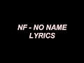 NF NO NAME Lyrics