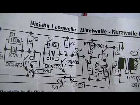 Miniatur 1.5 Volt Langwelle Mittelwelle Kurzwelle Modulator von Stefan0719 - eflose #1449