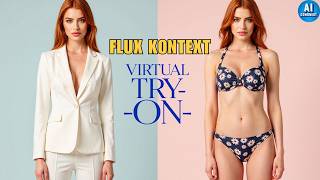 This AI Clothing Swap Trick Will BLOW YOUR MIND - Flux Kontext in ComfyUI