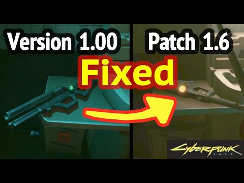 Cyberpunk 2077: Biggest Mistake Fixed (Version 1.6 vs 1.0) Comparison of Tiny Mike's Apartment