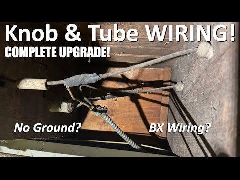 1925 Colonial w/ Knob & Tube type wiring