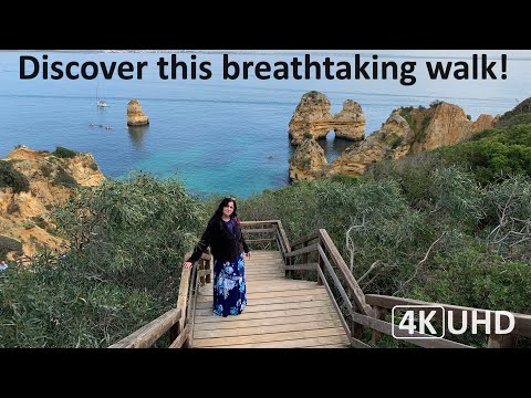 Portugal | Algarve | Caminhada da Praia Dona Ana, Praia do Camilo, Ponta da Piedade até a Gruta dos Pioneiros