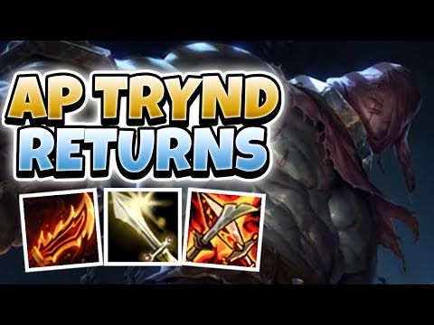 AP TRYNDAMERE RETURNS! LAST GAME PRE NERF - League of Legends Full Gameplay