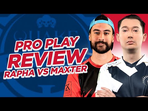 Rapha vs Maxter - Av3k & Ins review Quake Pro League