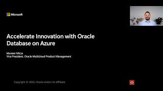 Innovate with Oracle Database@Azure and native Azure AI services