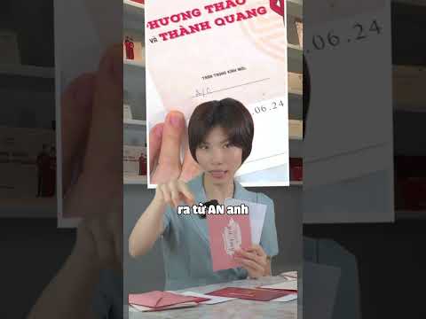 Mẹo viết thiệp cưới làm sao vđể vừa lòng cả nhà trai và nhà gái, cùng Lali tìm hiểu nhé 🥰 #shorts